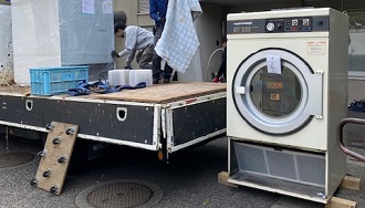 大型乾燥機入替